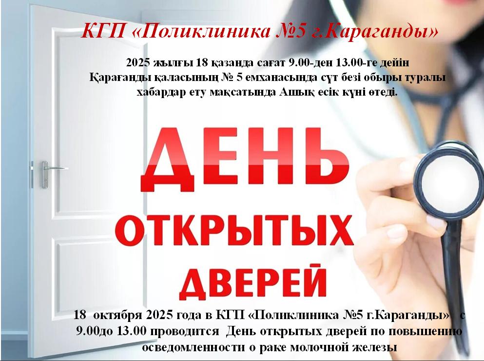 Ашық есік күні / День открытых дверей